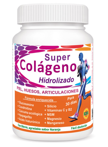 Super colageno hidrolizado marino 300gr (naranja)