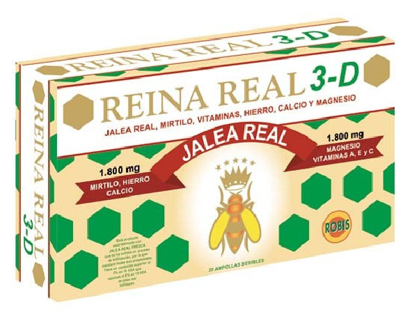 Reina real 3d 20 amp 10ml