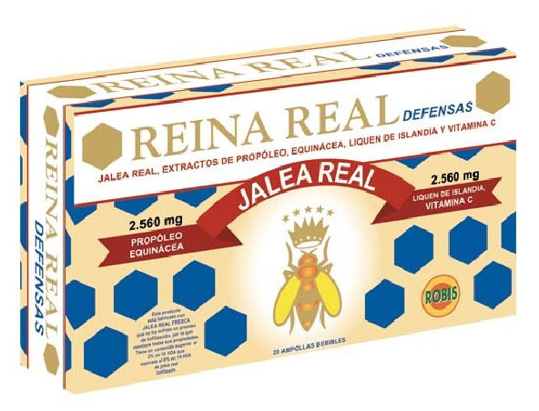 Reina real defensas 20 amp 10ml