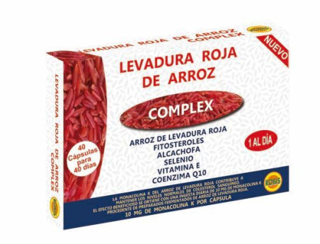 Levadura roja de arroz robis 40 caps