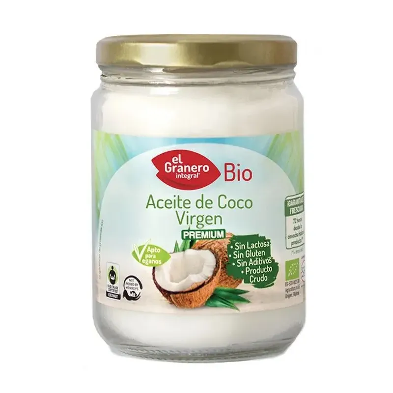 aceite de coco para cocinar bio 500 ml