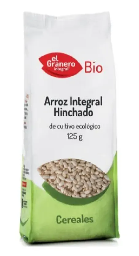 arroz integral hinchado bio 125 g