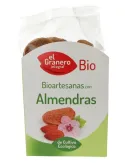 galletas artesanas con almendra bio 220 g