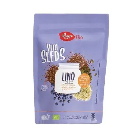 vitaseeds lino molido ca amo girasol s samo calabaza y ar ndanos bio 300 g