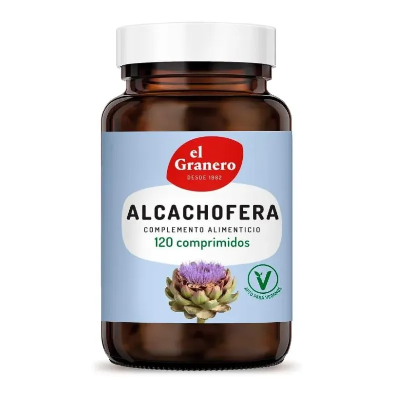 alcachofera 120 comp 600 mg