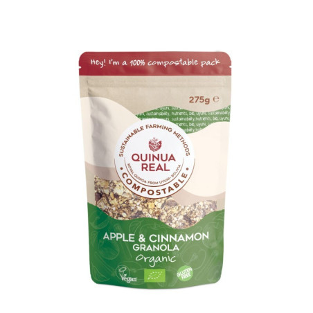 Cereales granola manzana y canela 275 gr