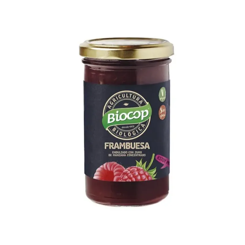 compota frambuesa biocop 280 g