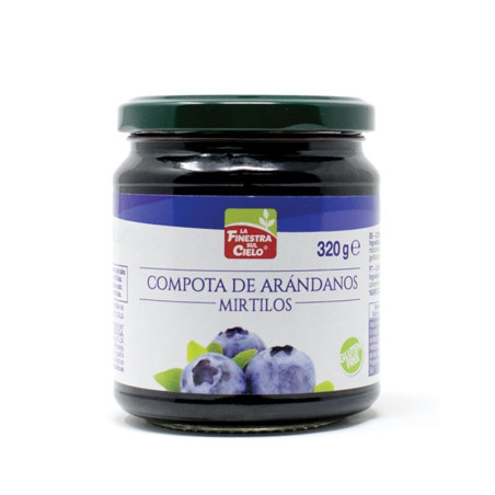 Compota de arándanos BIO 280gr