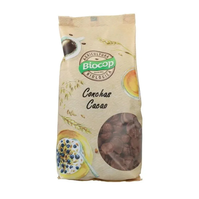 conchas cacao biocop 250 g