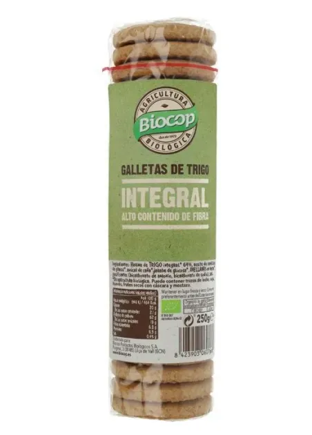 galleta integral biocop 250 g