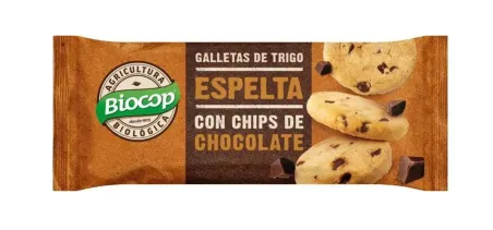 galleta trigo espelta choco biocop 20 x 32 g