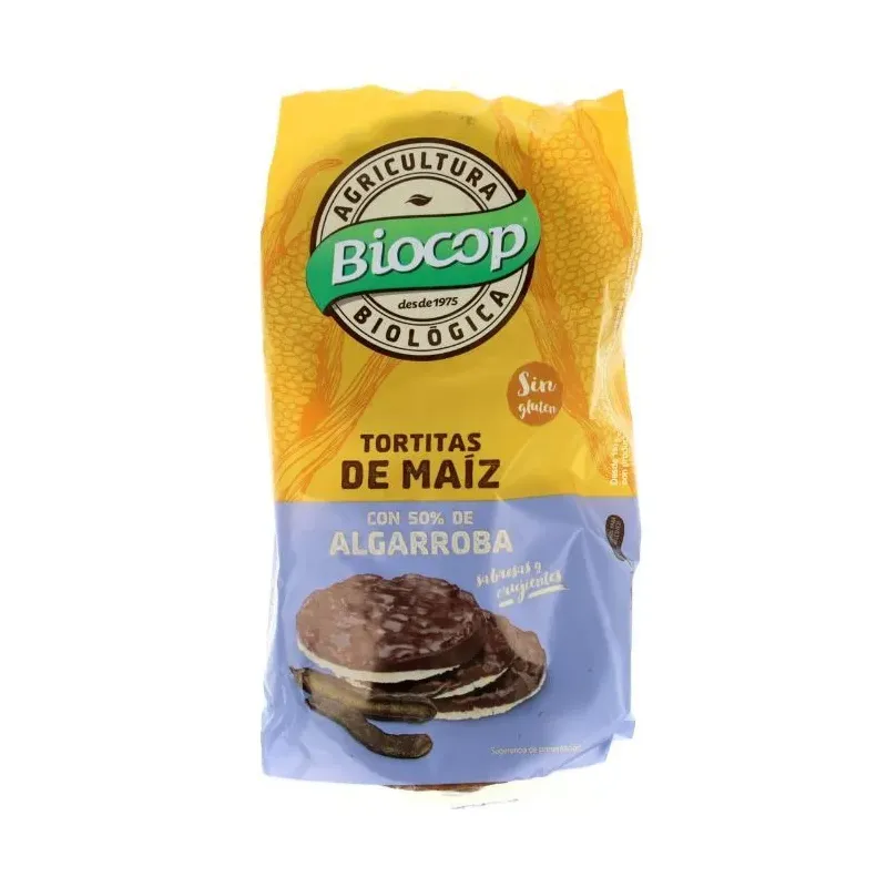 tortitas maiz algarroba biocop 100 g