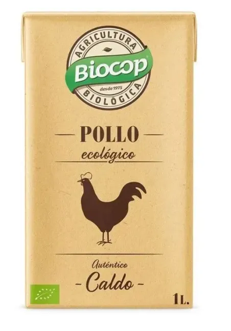 caldo pollo tradicional biocop 1 l