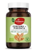 curcuma y pimienta bio 100 y 20 cap 440 mg