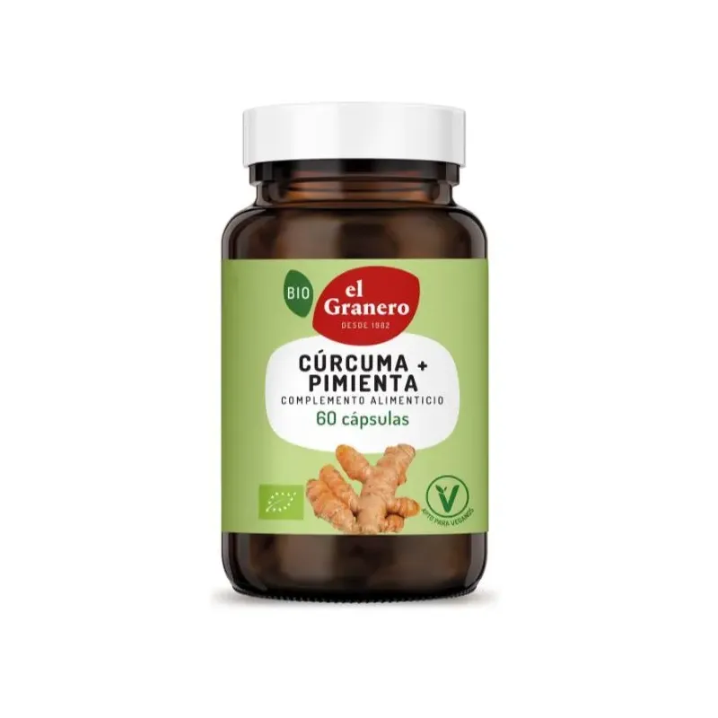 curcuma y pimienta bio 60 cap 440 mg