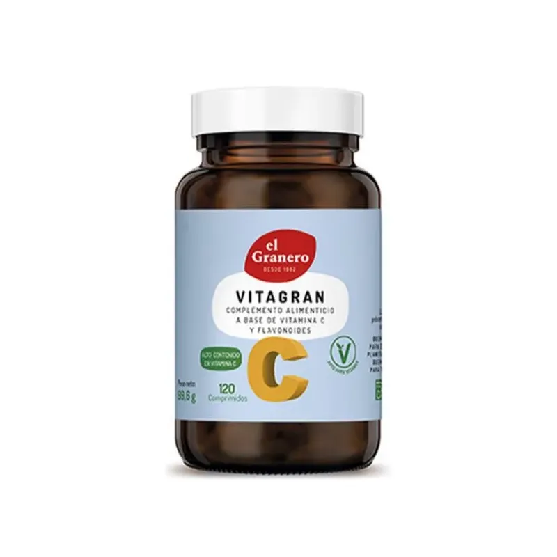 vitagran c vitamina c y bioflavonoides 120 comp 830 mg