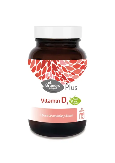 vitamin d3 vegana 1000 ui cap 60 cap 330 mg