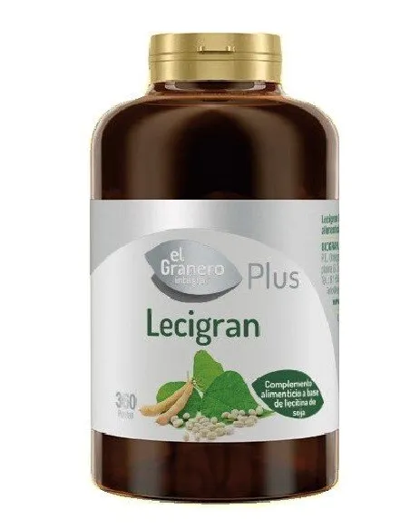 lecigran lecitina de soja 360 per 720 mg