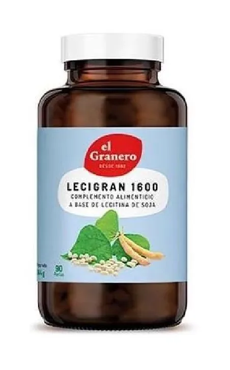 lecigran 1600 lecitina de soja 90 per 1600 mg