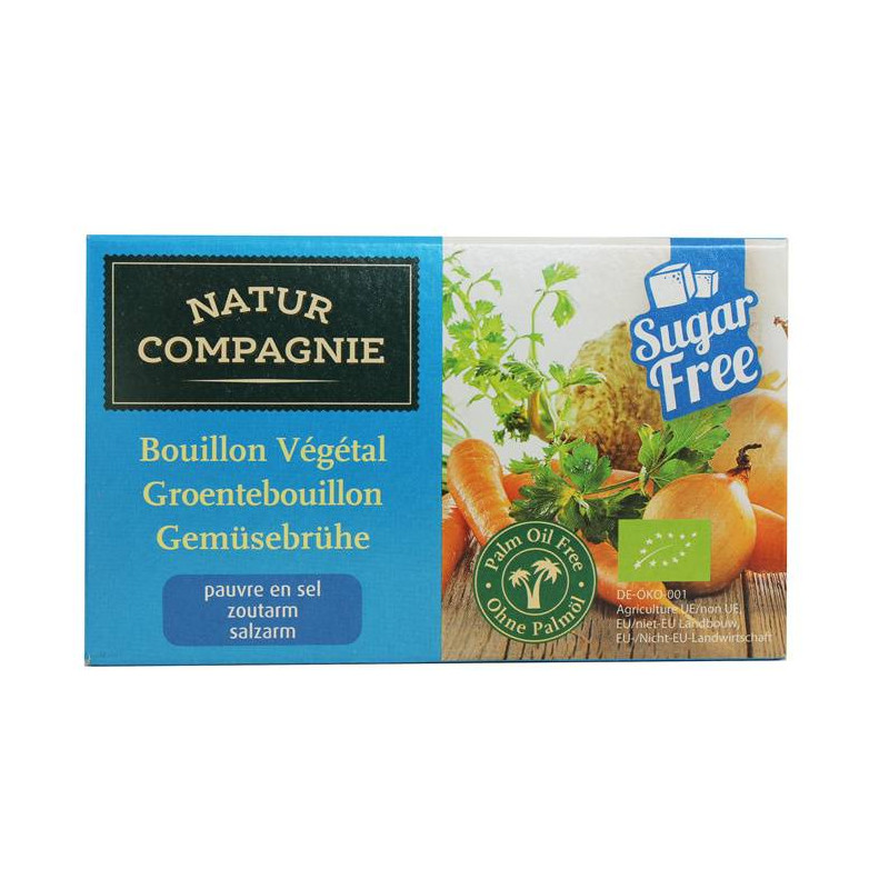 caldo vegetal bajo en sal bio 8 cub 68gr