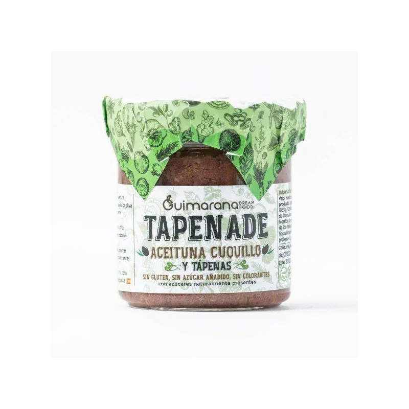 tapenade aceituna negra cuquillo y alcaparras 130g