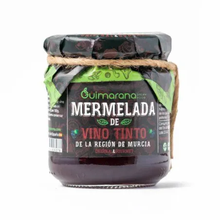 mermelada vino tinto de jumilla 210g