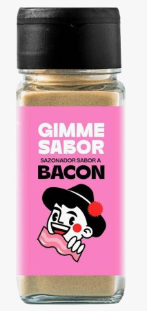 sazonador vegetal sabor bacon