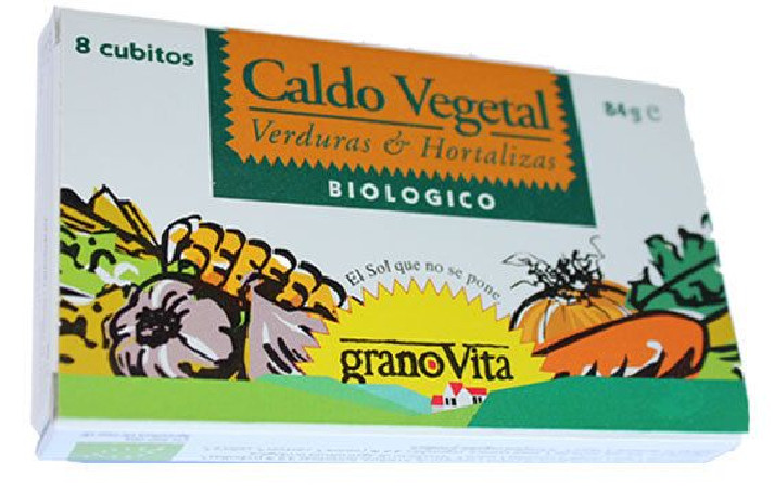 Caldo vegetal BIO (8 cub) 84gr