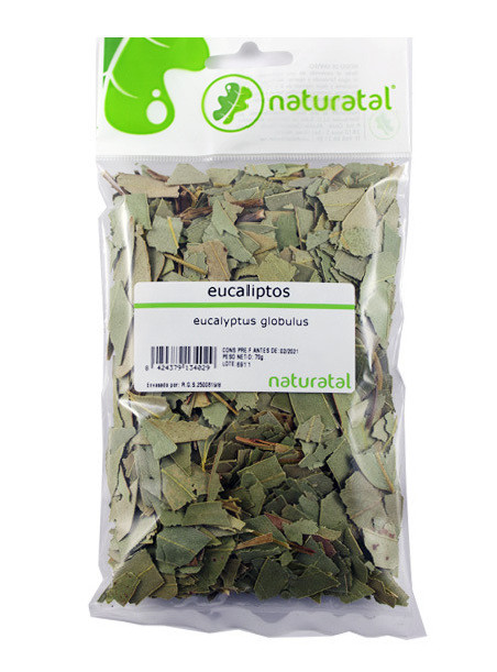 Eucalipto hojas (eucalyptus globulus) 70gr