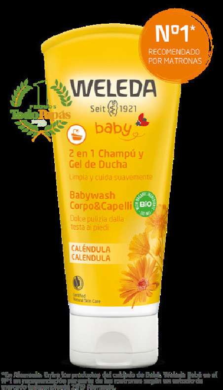 Bb champu y gel ducha de calendula 200ml