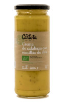 Crema de calabaza con semillas de chía 450g