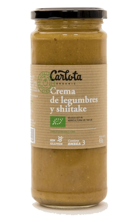 Crema de legumbres y shitake 450g