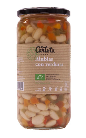 Alubias con verduras 720gr