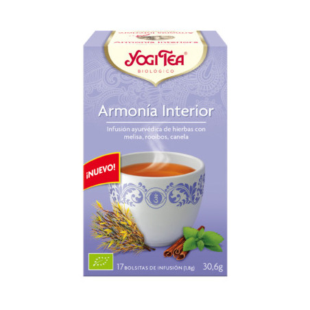 Yogi tea armonia interior BIO 17 bolsitas