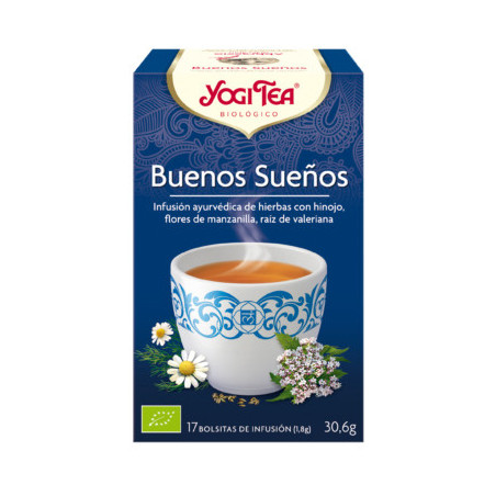 Yogi tea buenos sueños BIO 17 bolsitas