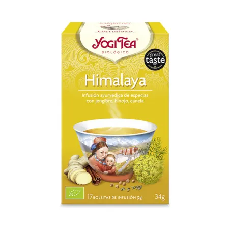 Yogi tea himalaya BIO 17 bolsitas