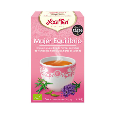 Yogi tea mujer equilibrio BIO 17 bolsitas