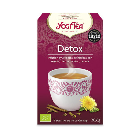 Yogi tea detox BIO 17 bolsitas