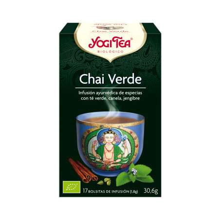 Yogi tea chai verde BIO 17 bolsitas