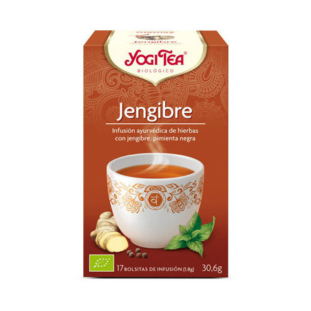 Yogi tea jengibre  BIO 17 bolsitas