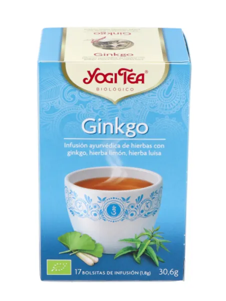 Yogi tea ginkgo  BIO 17 bolsitas