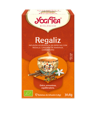 Yogi tea regaliz BIO 17 bolsitas