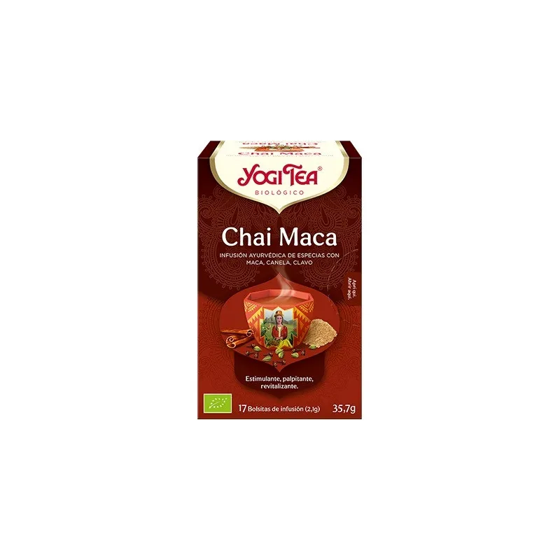 Yogi tea chai maca BIO 17 bols