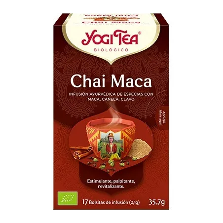 Yogi tea chai maca BIO 17 bols