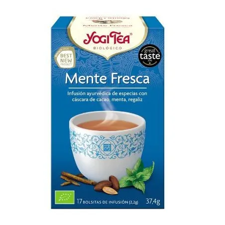 Yogi tea mente fresca BIO 17 bols