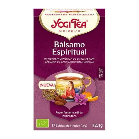 Yogi tea balsamo espiritual 17 bolsitas