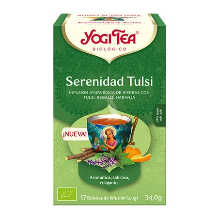 Yogi tea serenidad tulsi 17 bolsitas