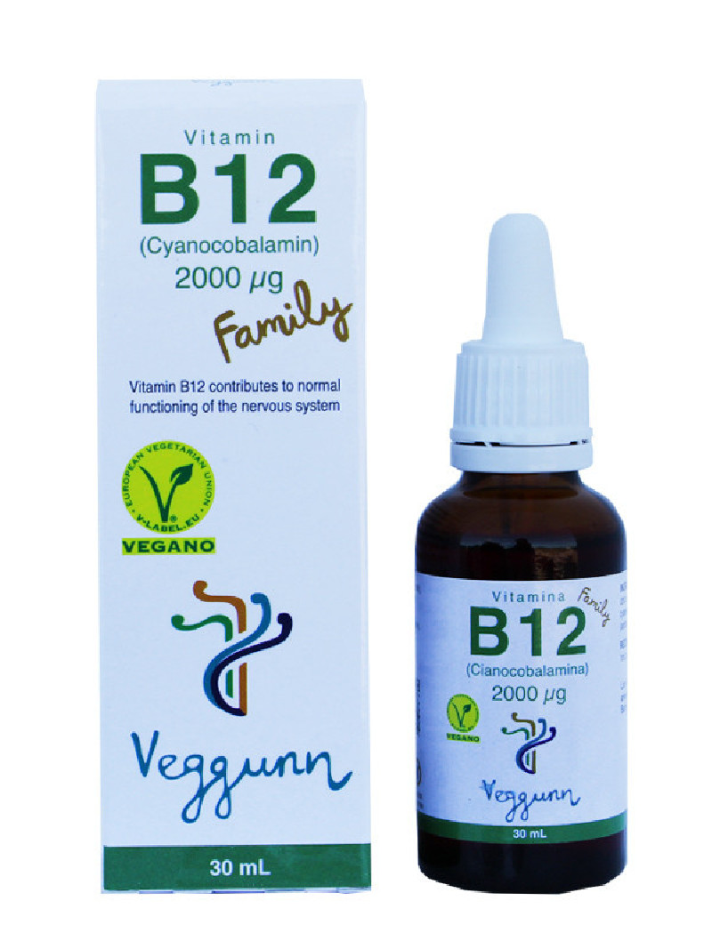 Veggunn vitamina b12 family 30ml