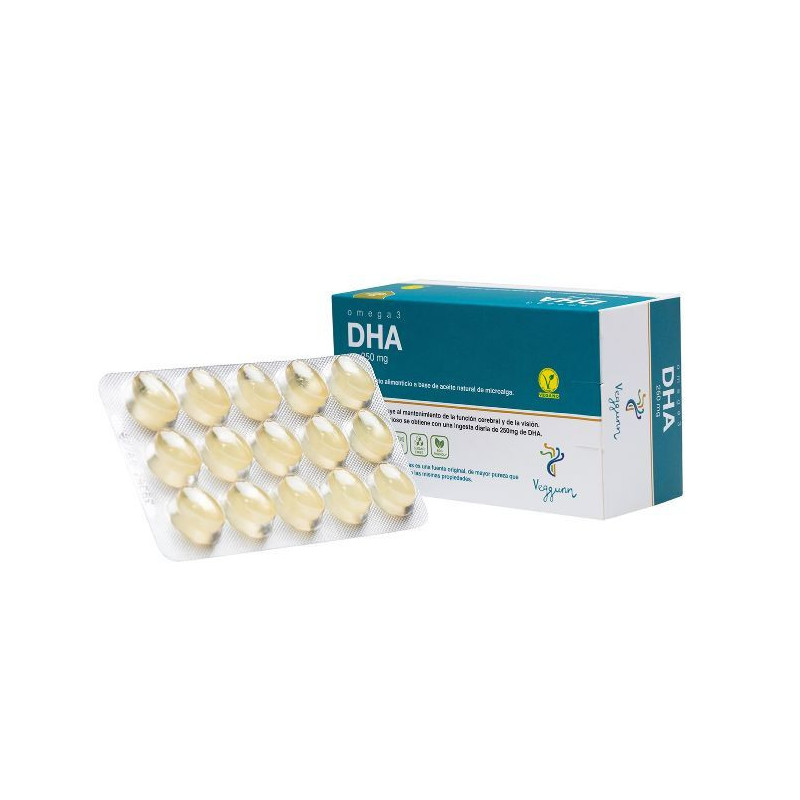 Omega 3 dha 60 Cápsulas 250mg veggunn