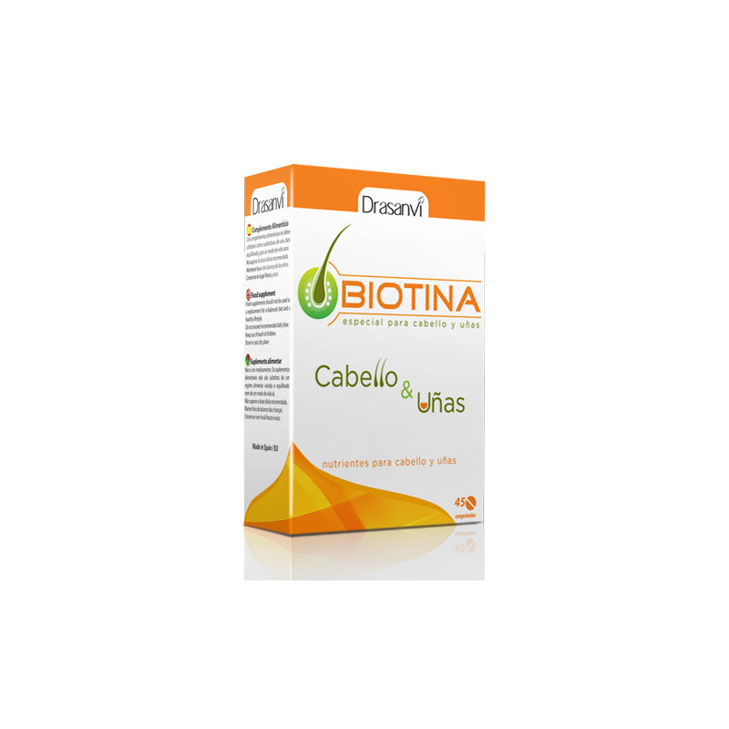 Biotina cabello  y uñas 45 comp